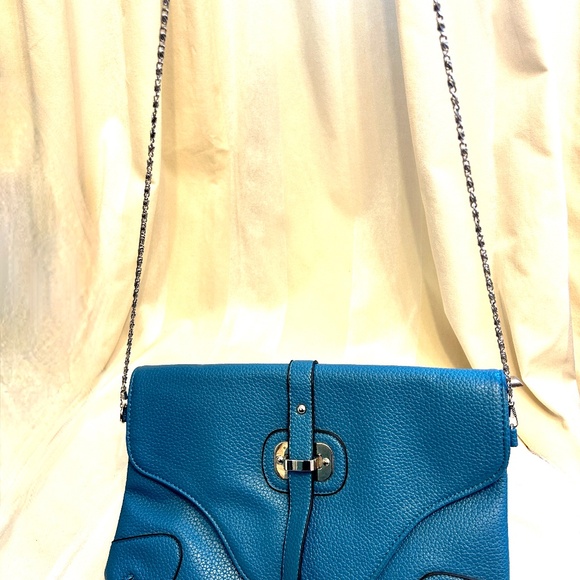 NEW Blue Shoulder Bag Cross Body Bag - Picture 2 of 5